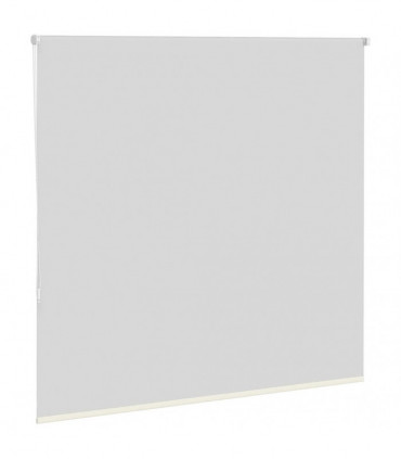vidaXL Roller Blind Blackout Off White 160x130 cm Fabric Width 156.6 cm Polyester