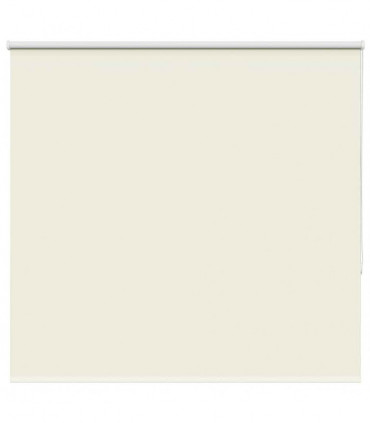 vidaXL Roller Blind Blackout Off White 165x175 cm Fabric Width 161.6 cm Polyester