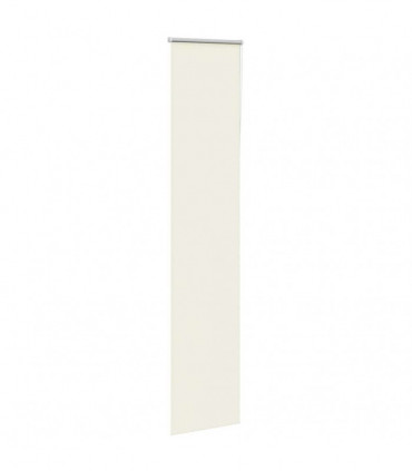 vidaXL Roller Blind Blackout Off White 55x210 cm Fabric Width 50.7 cm Polyester