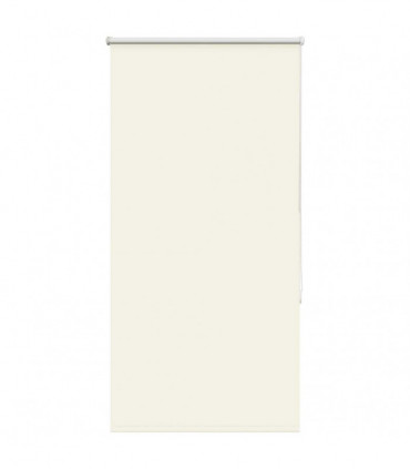 vidaXL Roller Blind Blackout Off White 80x150 cm Fabric Width 75.7 cm Polyester