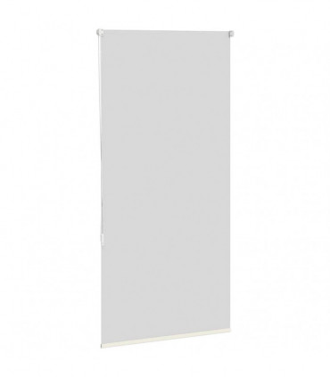 vidaXL Roller Blind Blackout Off White 80x150 cm Fabric Width 75.7 cm Polyester