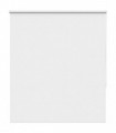 vidaXL Roller Blind Blackout White 125x130 cm Fabric Width 121.6 cm Polyester