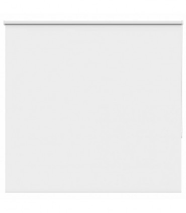 vidaXL Roller Blind Blackout White 150x130 cm Fabric Width 146.6 cm Polyester