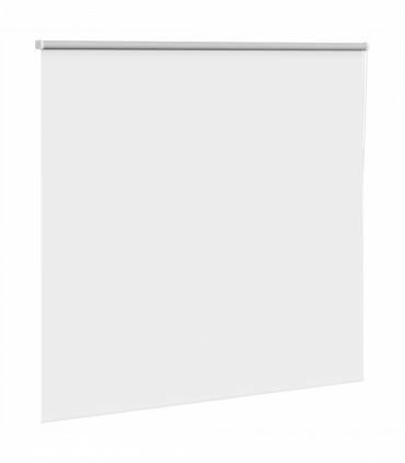 vidaXL Roller Blind Blackout White 150x130 cm Fabric Width 146.6 cm Polyester