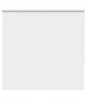 vidaXL Roller Blind Blackout White 155x175 cm Fabric Width 151.6 cm Polyester