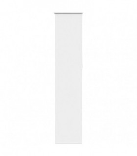 vidaXL Roller Blind Blackout White 45x210 cm Fabric Width 40.7 cm Polyester