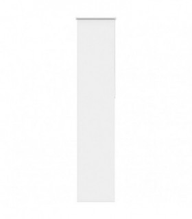 vidaXL Roller Blind Blackout White 45x230 cm Fabric Width 40.7 cm Polyester