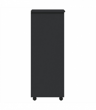 vidaXL Rolling Cabinet with Drawers MOSS Grey Solid Wood Pine