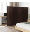 vidaXL Room Divider Dark Brown 165x600 cm Bamboo