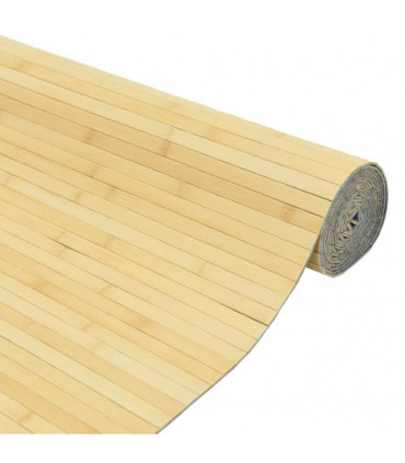 vidaXL Room Divider Light Natural 165x800 cm Bamboo