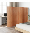 vidaXL Room Divider Natural 165x600 cm Bamboo