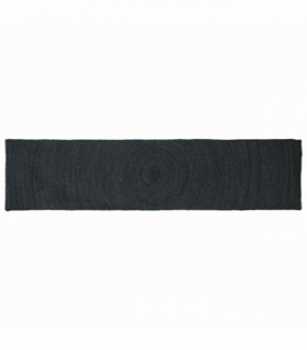 vidaXL Rug Dark Grey 60 x 200 cm Jute