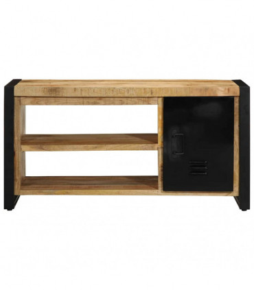 vidaXL Shoe Bench Brown 100 x 40 x 50 cm Solid Mango wood