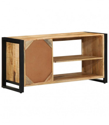 vidaXL Shoe Bench Brown 100 x 40 x 50 cm Solid Mango wood