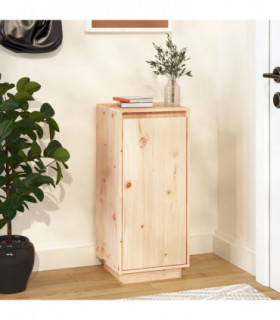 vidaXL Shoe Cabinet 35x35x80 cm Solid Wood Pine