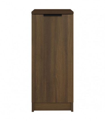 vidaXL Shoe Cabinet Brown Oak 30x35x70 cm Engineered Wood