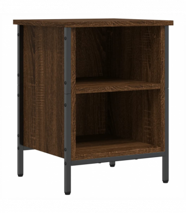 vidaXL Shoe Cabinet Brown Oak 38x35x50 cm Engineered Wood