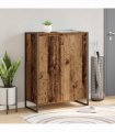 vidaXL Shoe Cabinet Old Wood 79 x 36 x 100 cm Engineered Wood