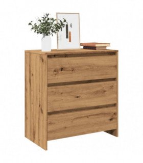 vidaXL Sideboard Artisan Oak 70x41x75 cm Engineered Wood