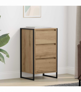 vidaXL Sideboard Artisian Oak 42 x 36 x 75.5 cm Engineered Wood