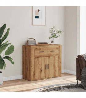 vidaXL Sideboard Artisian Oak 80x33x70 cm Engineered Wood