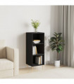 vidaXL Sideboard Black 34.5x32.5x90 cm Engineered Wood