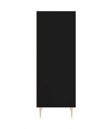 vidaXL Sideboard Black 34.5x32.5x90 cm Engineered Wood