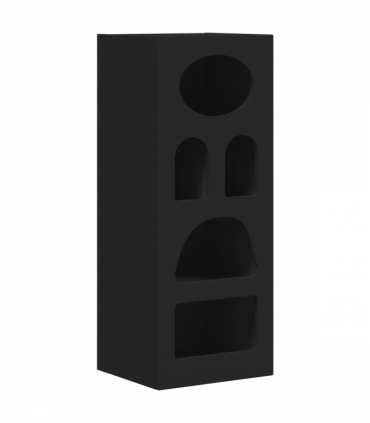 vidaXL Sideboard Black 40 x 35 x 100.5 cm Engineered Wood