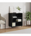 vidaXL Sideboard Black 57x35x70 cm Engineered Wood