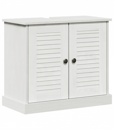 vidaXL Sink Cabinet with Shelf VIGO Antique white 67.5 x 34 x 59 cm