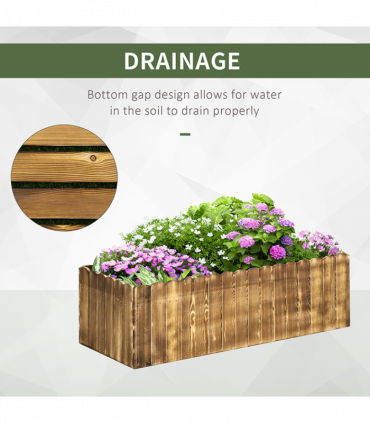 Fir Plant Pot 100Lx 40Wx 30H cm