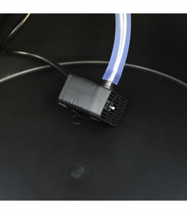 Wooden Water Pump Fountain, 2 Tier-Fir Wood/Steel