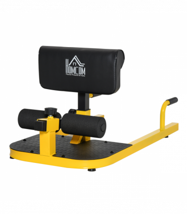 3 IN 1 Squat Machine Sit Up Push Up Gym Work Out Leg Exercise Adjustable