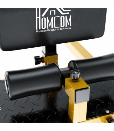 3 IN 1 Squat Machine Sit Up Push Up Gym Work Out Leg Exercise Adjustable