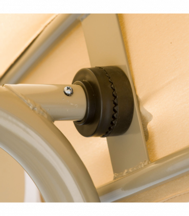 3 Person Porch Swing Chair Outdoor Lounge Bench Canopy Light Brown