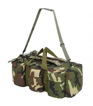 3-in-1 Army-Style Duffel Bag 120 L Camouflage