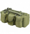 3-in-1 Army-Style Duffel Bag 120 L Olive Green
