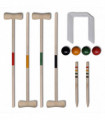 4 Player Wooden Croquet Set