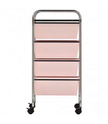 4-Drawer Mobile Storage Trolley