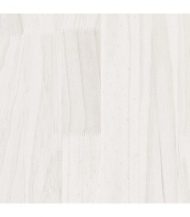 5-Tier Book Cabinet White 80x30x175 cm Pinewood