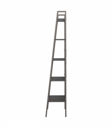 5-Tier Standing Shelf Black 56x35x174 cm