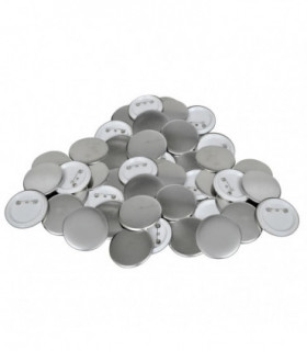 500 pcs PinBack Button Parts 44 mm