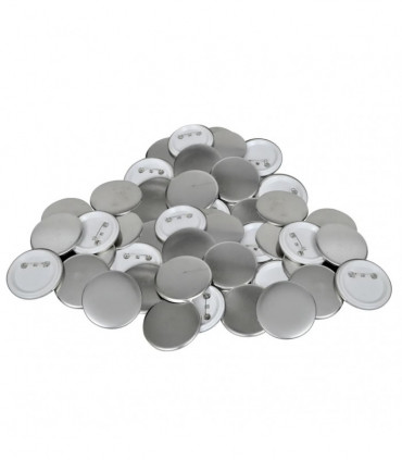 500 pcs PinBack Button Parts 44 mm