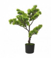 Artificial Pinus Bonsai with Pot 60 cm Green