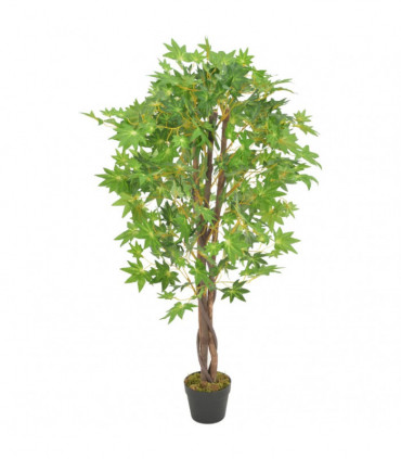Artificial Plant Maple Tree with Pot Green 120 cm