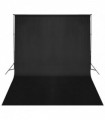 Backdrop Support System 500 x 300 cm Black