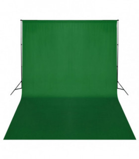Backdrop Support System 500 x 300 cm Green