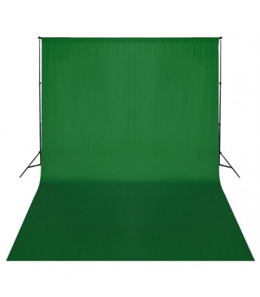 Backdrop Support System 500 x 300 cm Green