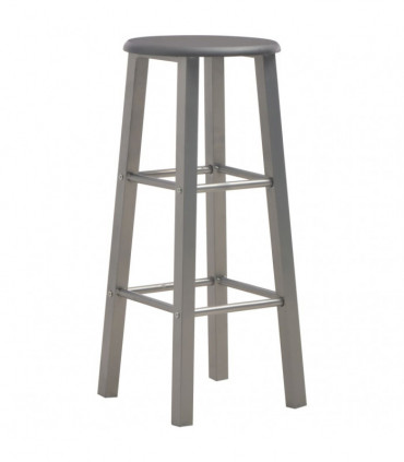 Bar Stools 2 pcs Anthracite MDF