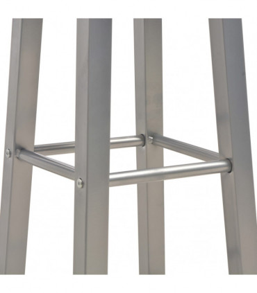 Bar Stools 2 pcs Anthracite MDF